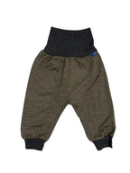 Hose muskat braun, Merinowolle & Seide (bio/GOTS)