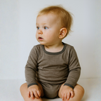 Body muskat braun, Merinowolle & Seide (bio/GOTS)