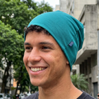 Hood women/men emerald, merino wool &amp; silk (organic/GOTS) 