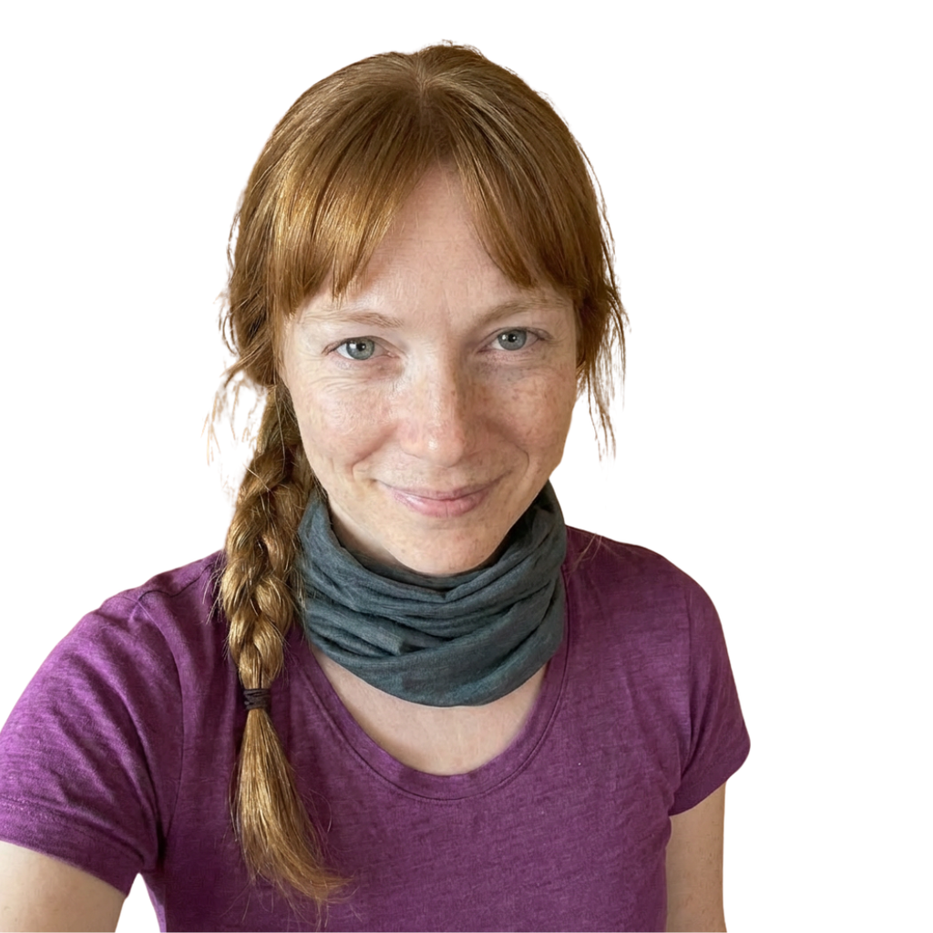 Schlauch-Loop schiefer grün, Merinowolle & Tencel (bio/GOTS)