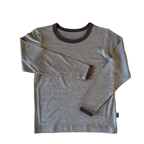 Shirt raspberry dragonfly, merino wool &amp; silk (organic/GOTS)
