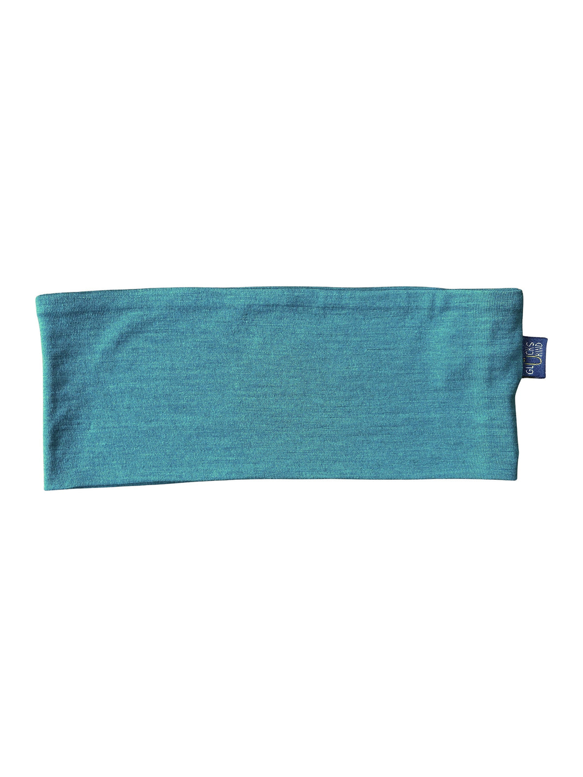 Glückskind Kinder-Stirnband smaragd aus Merinowolle und Seide (bio/GOTS) - by heywool, Freisteller #ay