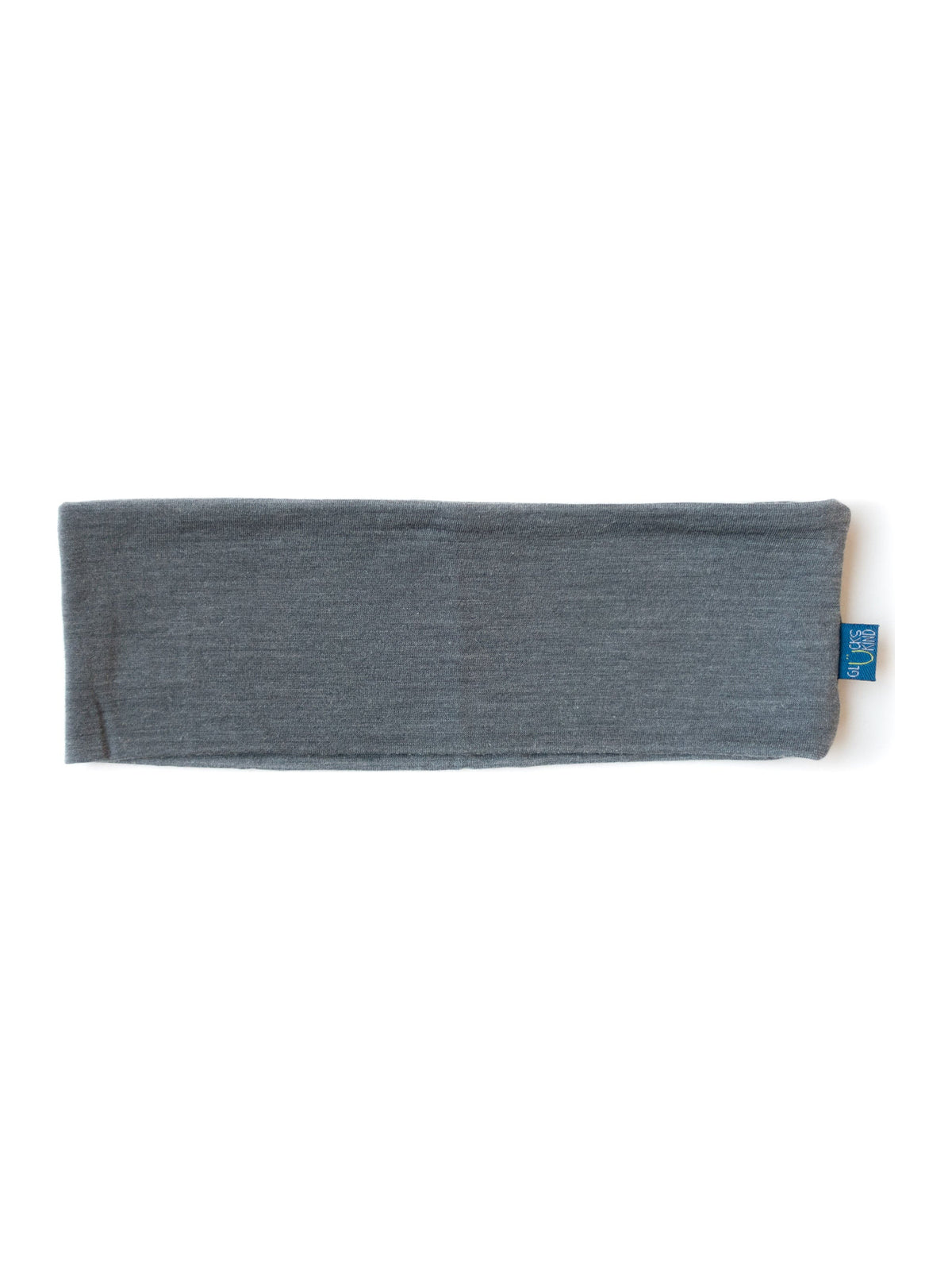 Glückskind Kinder-Stirnband fels aus Merinowolle und Seide (bio/GOTS) - by heywool, Freisteller #ay
