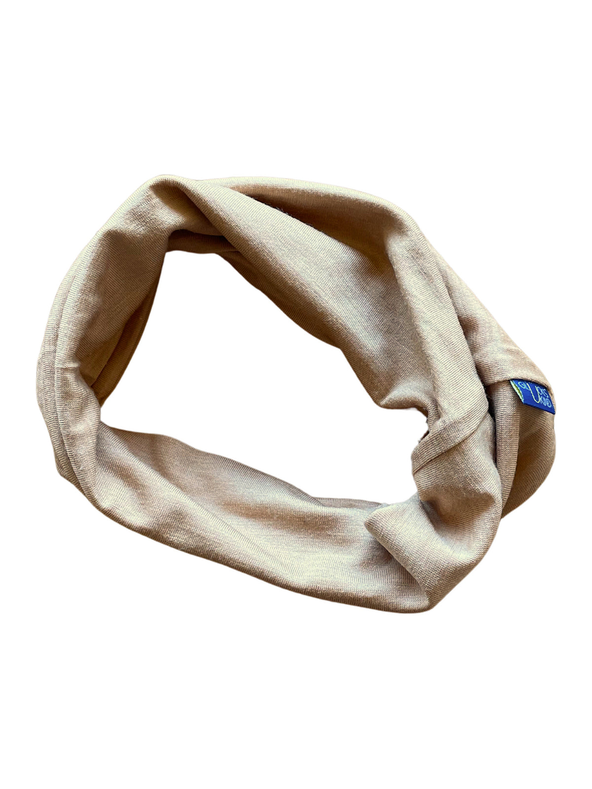 Glückskind Loop sand Kinder aus Merinowolle und Seide (bio/GOTS) - by heywool, Freisteller #ay