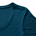 Damen T-Shirt petrol, 100% Tencel