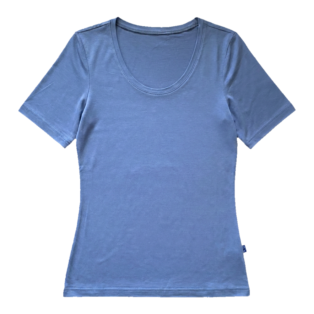 Damen T-Shirt lavendel, 100% Tencel