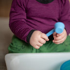 Body zwetschke uni, Merinowolle & Seide (bio/GOTS) - Glückskind - Body - 74-80