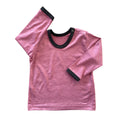 Shirt rosé, Merinowolle & Seide (bio/GOTS) - Glückskind - Shirt - 74-80